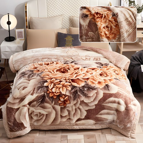 Ply raschel fleece blanket - raschel,