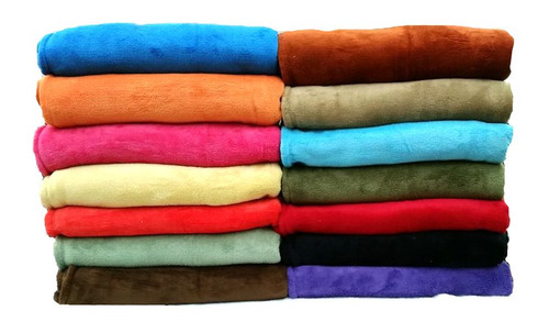 Coral fleece throw - throw, blanket