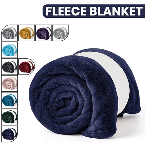 Large faux fur - fleece, blanket